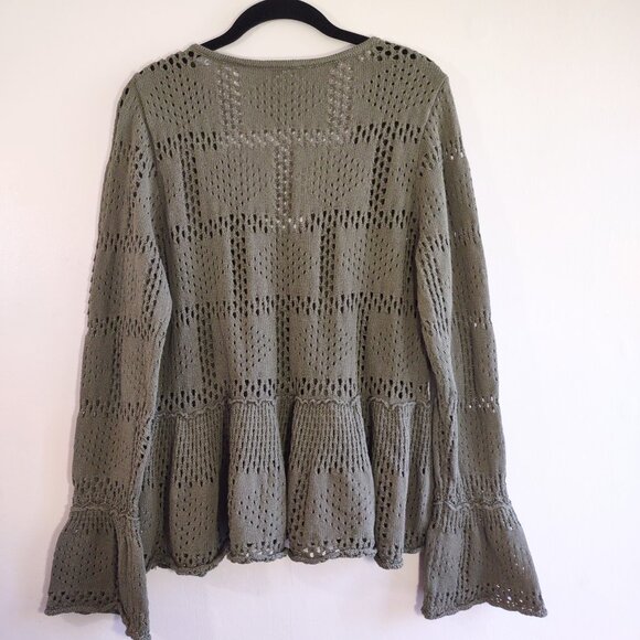 Anthropologie Olive Green Sweater - Picture 7 of 12